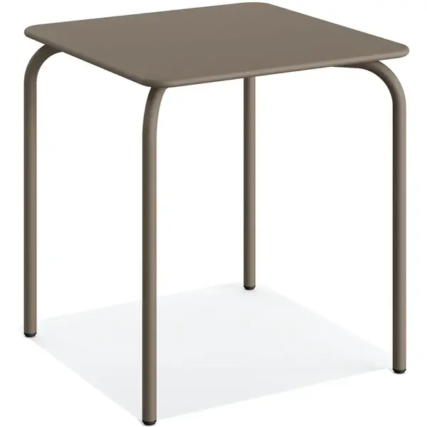 Tafel | OLLY | Staal | Cappuccino | In-/Outdoor | 700x700x730(h)mm