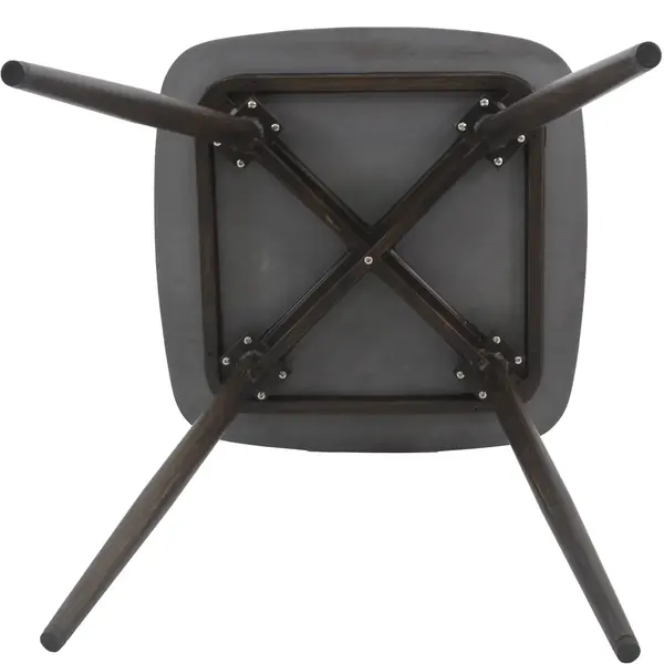 Tafel | PEDRO | Aluminium | Houtlook (Wengé) | In-/Outdoor | 700x700x760(h)mm