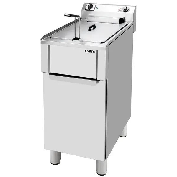 Friteuse | FARO | 20L | 0°C/190°C | 18kW (400V) | Aftapkraan | 400x700x1030(h)mm
