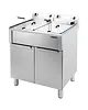 Saro Friteuse | PORTO | Elektrisch | 10+10L | 0°C/190°C | 15kW (2x 400V) | Aftapkranen | 800x600x1030(h)mm 