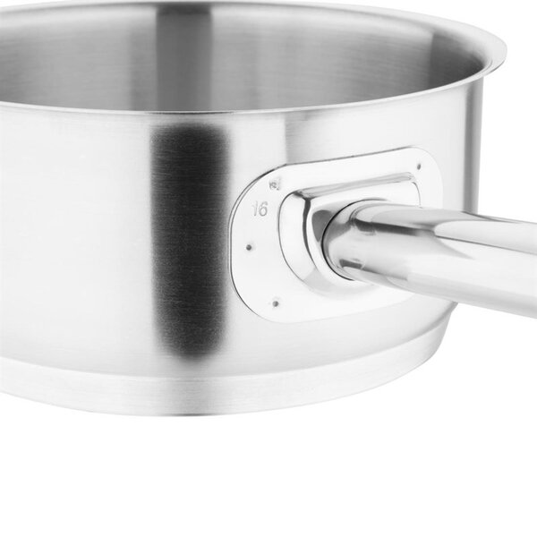 Steelpan | RVS/Aluminium | 1.5L | Div. Warmtebronnen | Ø160x81(h)mm