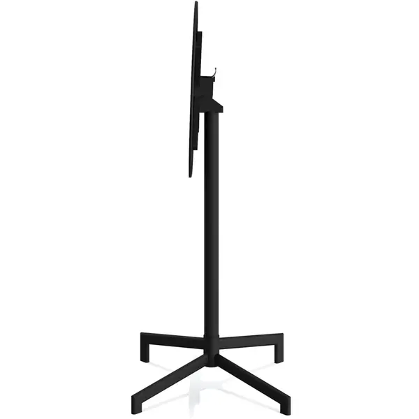 Inklapbare Zit-/Statafel | VERSA | Staal | Zwart | In-/Outdoor | Ø600x740/1020(h)mm