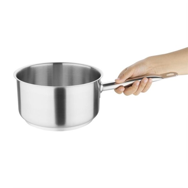 Steelpan | RVS/Aluminium | 3L | Div. Warmtebronnen | Ø200x100(h)mm