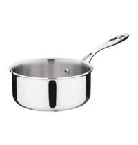 Vogue Steelpan | TRIWALL | RVS/Aluminium | 1.5L | Div. Warmtebronnen | Ø160x70(h)mm 