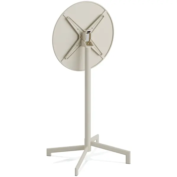 Inklapbare Zit-/Statafel | VERSA | Staal | Beige | In-/Outdoor | Ø600x740/1020(h)mm