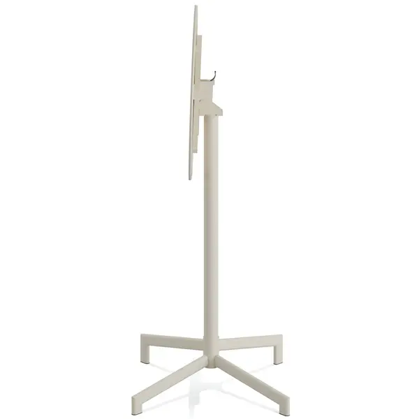 Inklapbare Zit-/Statafel | VERSA | Staal | Beige | In-/Outdoor | Ø600x740/1020(h)mm