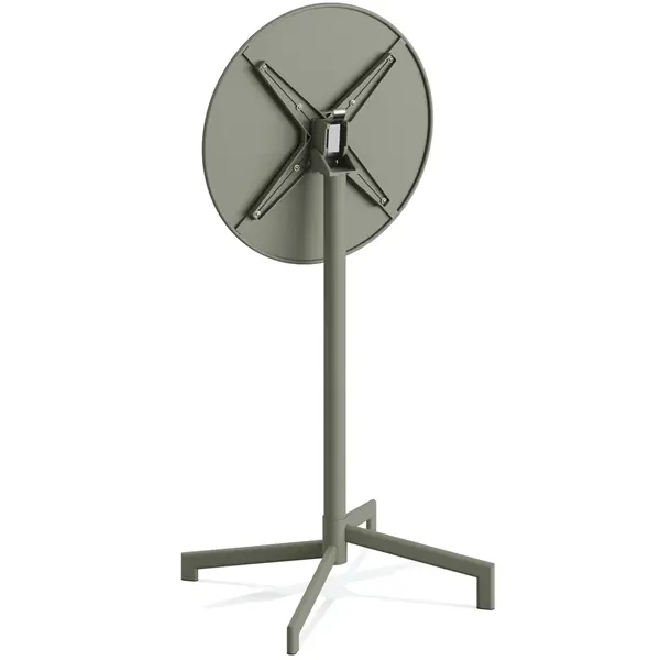 Inklapbare Zit-/Statafel | VERSA | Staal | Groen | In-/Outdoor | Ø600x740/1020(h)mm