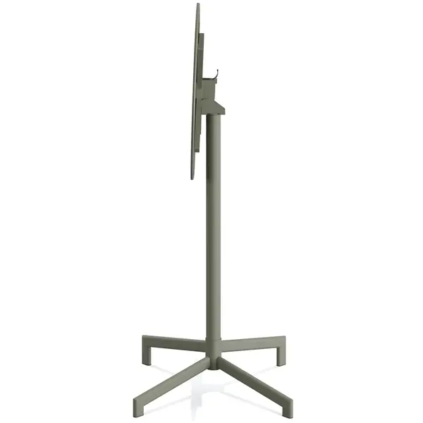 Inklapbare Zit-/Statafel | VERSA | Staal | Groen | In-/Outdoor | Ø600x740/1020(h)mm