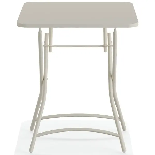 Inklapbare Tafel | BREEZE | Staal | Beige | In-/Outdoor | 600x600x740(h)mm