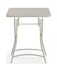 VEBA Inklapbare Tafel | BREEZE | Staal | Beige | In-/Outdoor | 600x600x740(h)mm 