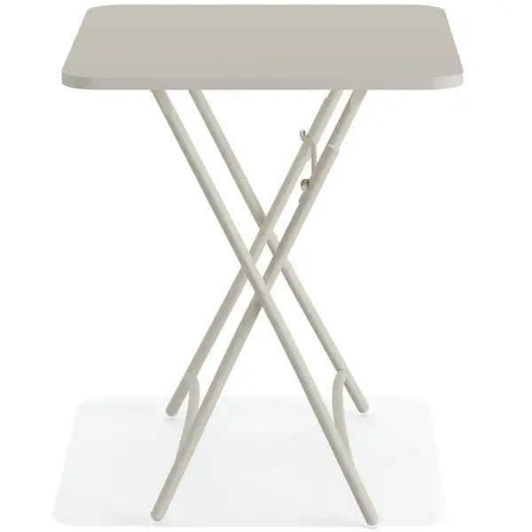 Inklapbare Tafel | BREEZE | Staal | Beige | In-/Outdoor | 600x600x740(h)mm