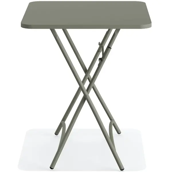 Inklapbare Tafel | BREEZE | Staal | Groen | In-/Outdoor | 600x600x740(h)mm