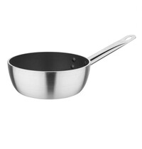 Vogue Sauteuse | Aluminium (Antiaanbaklaag) | 0.8L | Div. Warmtebronnen | Ø200x130(h)mm 