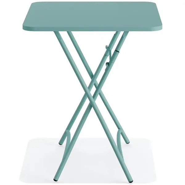 Inklapbare Tafel | BREEZE | Staal | Blauw | In-/Outdoor | 600x600x740(h)mm