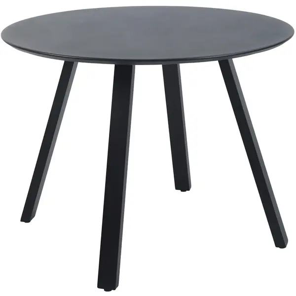 Tafel | HALO | Aluminium | Zwart | In-/Outdoor | Ø1000x750(h)mm