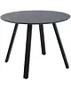 VEBA Tafel | HALO | Aluminium | Zwart | In-/Outdoor | Ø1000x750(h)mm 