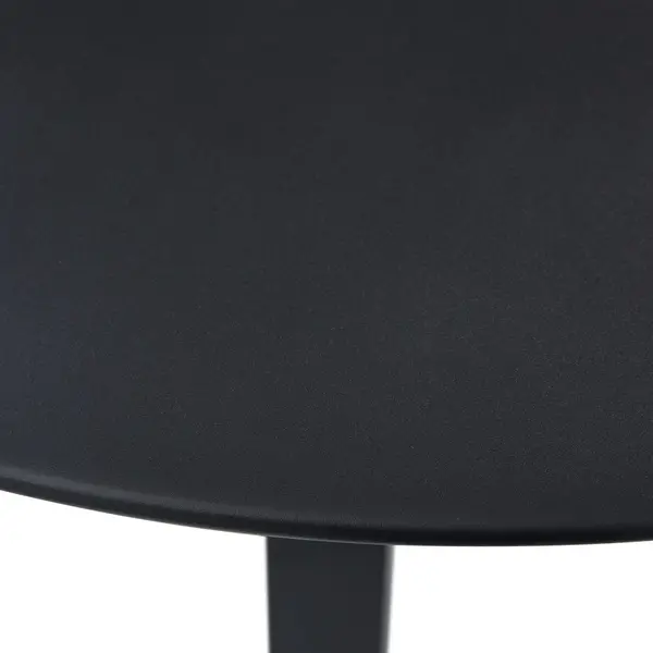 Tafel | HALO | Aluminium | Zwart | In-/Outdoor | Ø1000x750(h)mm