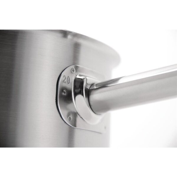 Steelpan | RVS/Aluminium | 8L | Div. Warmtebronnen | Ø280x136(h)mm