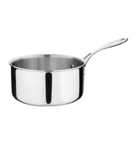 Vogue Steelpan | TRIWALL | RVS/Aluminium | 3L | Div. Warmtebronnen | Ø200x100(h)mm