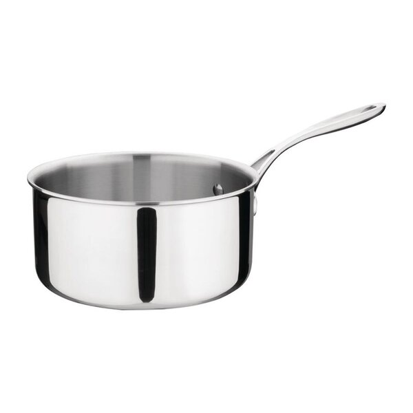 Steelpan | TRIWALL | RVS/Aluminium | 3L | Div. Warmtebronnen | Ø200x100(h)mm