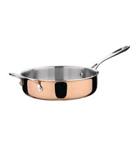 Vogue Sauteuse | TRIWALL | Aluminium/RVS | 2.5L | Div. Warmtebronnen | Ø240x60(h)mm