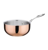 Vogue Sauteuse | TRIWALL | Aluminium/RVS | 1.8L | Div. Warmtebronnen | Ø200x90(h)mm