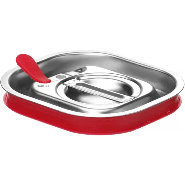 GN-Deksel | KitchenLine | RVS | 1/6 GN | Handgreep | Luchtdicht