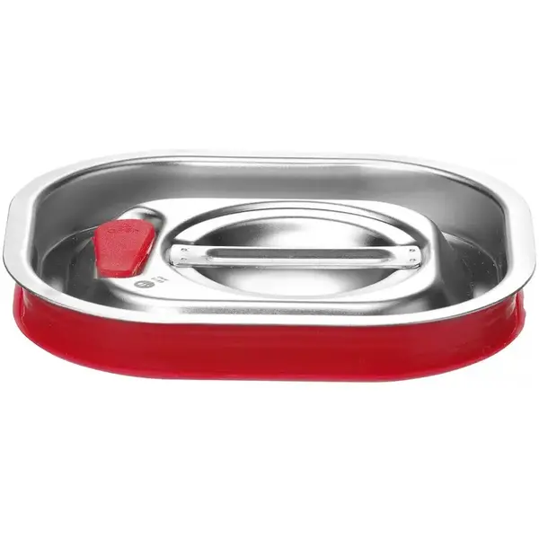 GN-Deksel | KitchenLine | RVS | 1/6 GN | Handgreep | Luchtdicht