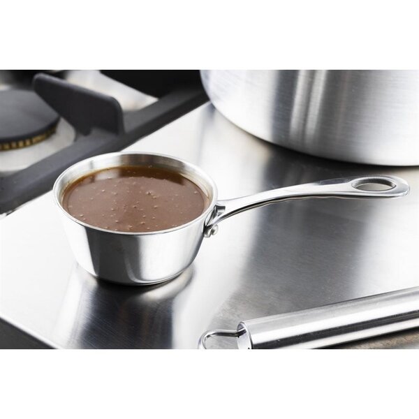 Sauteuse | TRIWALL | RVS/Aluminium | 0.15L | Div. Warmtebronnen | Ø80x40(h)mm