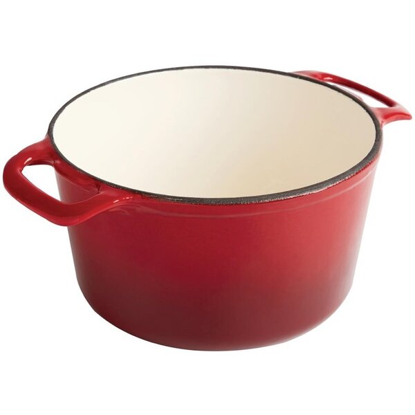 Braadpan | Gietijzer | 3.2L | Div. Warmtebronnen | Incl. Deksel | Ø205x120(h)mm