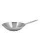 Pujadas Wokpan | INOX PRO EXPERT | RVS | Div. Warmtebronnen | Platte Bodem | Ø360x90(h)mm 