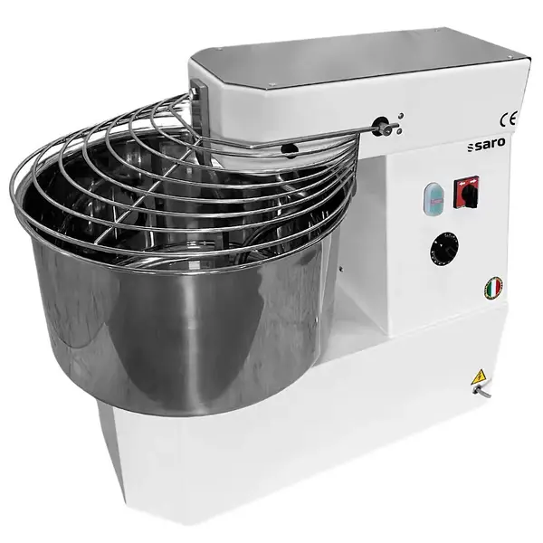 Deegmenger | Cap. 38kg | 1 Snelheid | Vaste Kop | Vaste Kom (Roterend) | 1.7kW (400V) | 480x750x700(h)mm