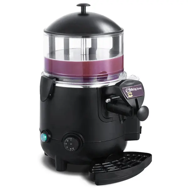 Chocolademelkdispenser | MILA | Zwart | 5L | 30°C/90°C | 1kW (230V) | Lekbak | 280x410x465(h)mm