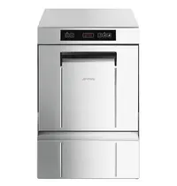 SMEG Glazenspoelmachine | ECOLINE | Mand 400x400 | Afvoerpomp | Zeeppomp | Naglanspomp | Ontharder | Breaktank | 230V | 440x555x695(h)mm