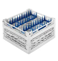 SMEG Dubbele Vaatwaskorf | Kopjes + Schotels | Stapelbaar | 400x400x227(h)mm 