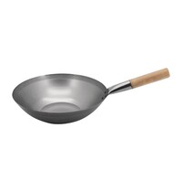 Vogue Wokpan | Staal | Platte Bodem | Ø330mm