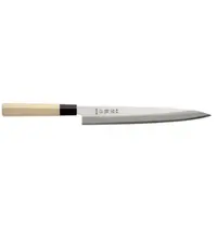 HENDI Fileermes | RVS | Hout | Lengte 405mm