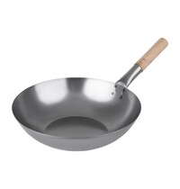 Vogue Wokpan | Staal | Platte Bodem | Ø355mm 