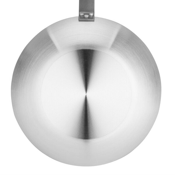 Wokpan | Aluminium (Antiaanbaklaag) | Platte Bodem | Ø300x93(h)mm