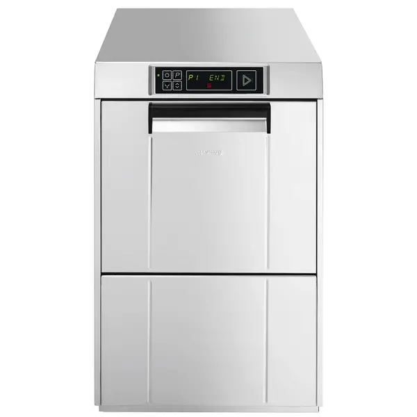 Glazenspoelmachine | EASYLINE | Mand 400x400 | Afvoerpomp | Zeeppomp | Naglanspomp | Breaktank | 400V | Dubbelwandig | 460x600x705(h)mm