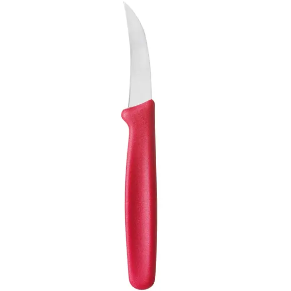 Tourneermes | RVS | Rood | Lengte 158mm