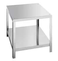 SMEG Onderstel | SMEG Vaatwassers/Glazenspoelmachines (500x500) | RVS | Bodemschap | 595x595x490(h)mm 