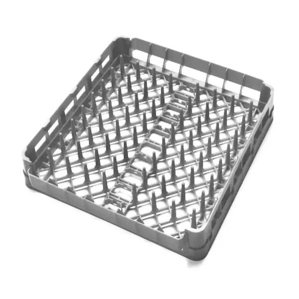 Vaatwaskorf | Dienbladen/GN-Bakken (8x 1/1 GN) | Stapelbaar | 500x500mm