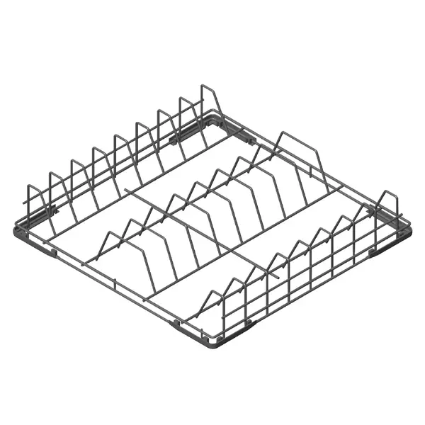 Vaatwaskorf | Dienbladen/Borden (≤Ø250mm) | 500x500x92(h)mm