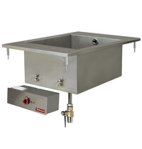 Diamond Bain Marie | Inbouw | GN 1/1-150mm | Met Aftapkraan | 1.5kW | 400x600mm