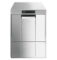 SMEG Horeca Vaatwasser | EASYLINE | Mand 500x500 | Afvoerpomp | Zeeppomp | Naglanspomp | Breaktank | 400V | Dubbelwandig | 600x600x822(h)mm 