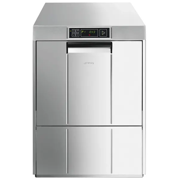 Horeca Vaatwasser | EASYLINE | Mand 500x500 | Afvoerpomp | Zeeppomp | Naglanspomp | Ontharder | Breaktank | 400V | Dubbelwandig | 600x600x822(h)mm