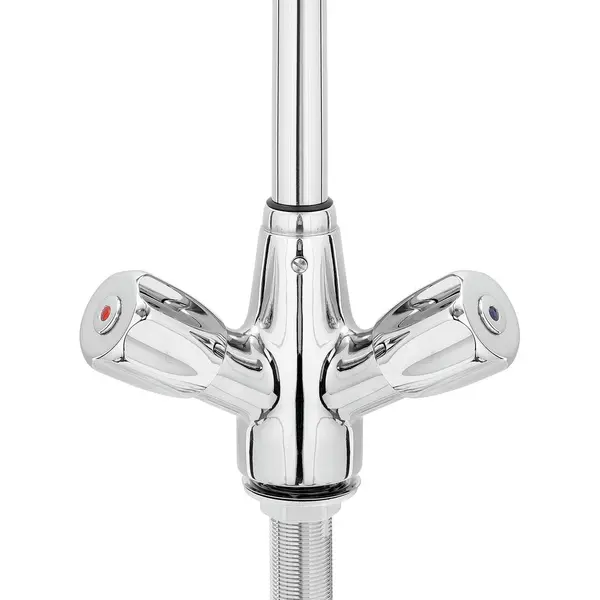 Voorspoeldouche | Handdouche (Flexibele Hals) + Middenuitloop | Mengkraan | 1-Gats | 400x1050(h)mm