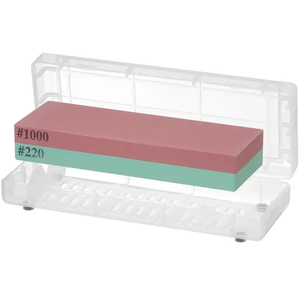 Slijpsteen | Omkeerbaar | Korrel 220/1000 | 185x65x30(h)mm