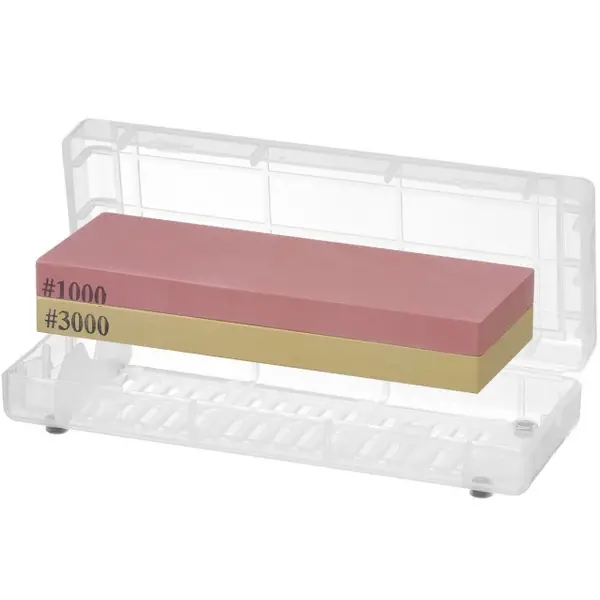 Slijpsteen | Omkeerbaar | Korrel 1000/3000 | 185x65x30(h)mm